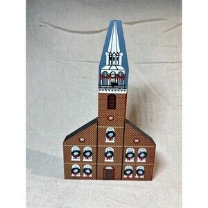 The Cats Meow Village OLD SOUTH MEETING HOUSE Boston Mass Christmas Series 1989